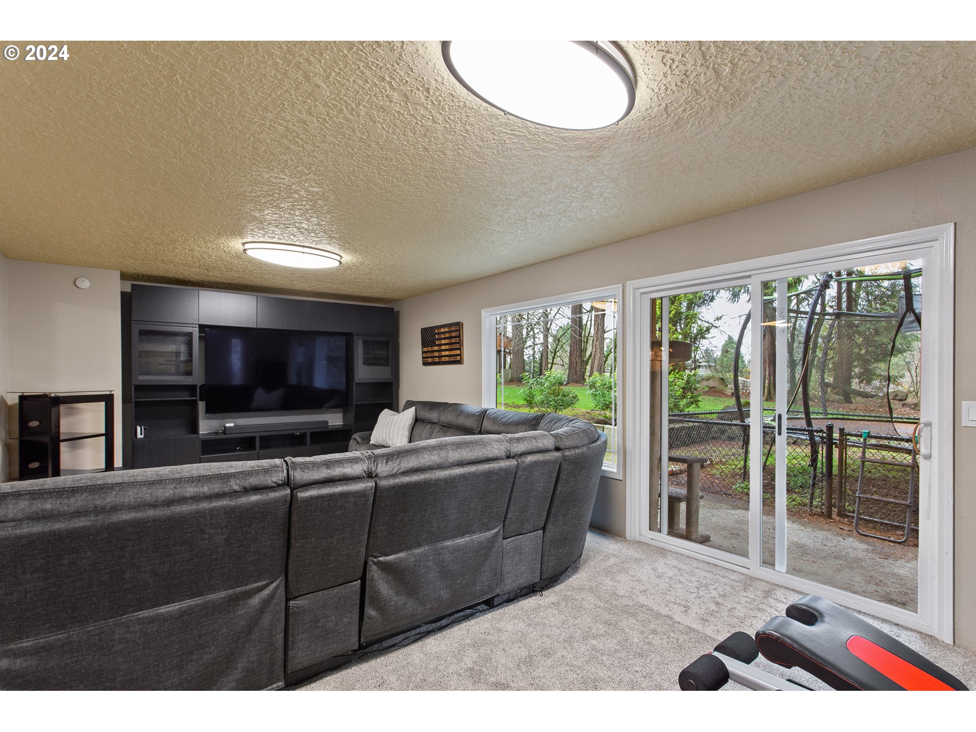 3308 Northwest 203rd Street Ridgefield, WA 98642 - Photo 23 of 41 a living room with furniture and a flat screen tv