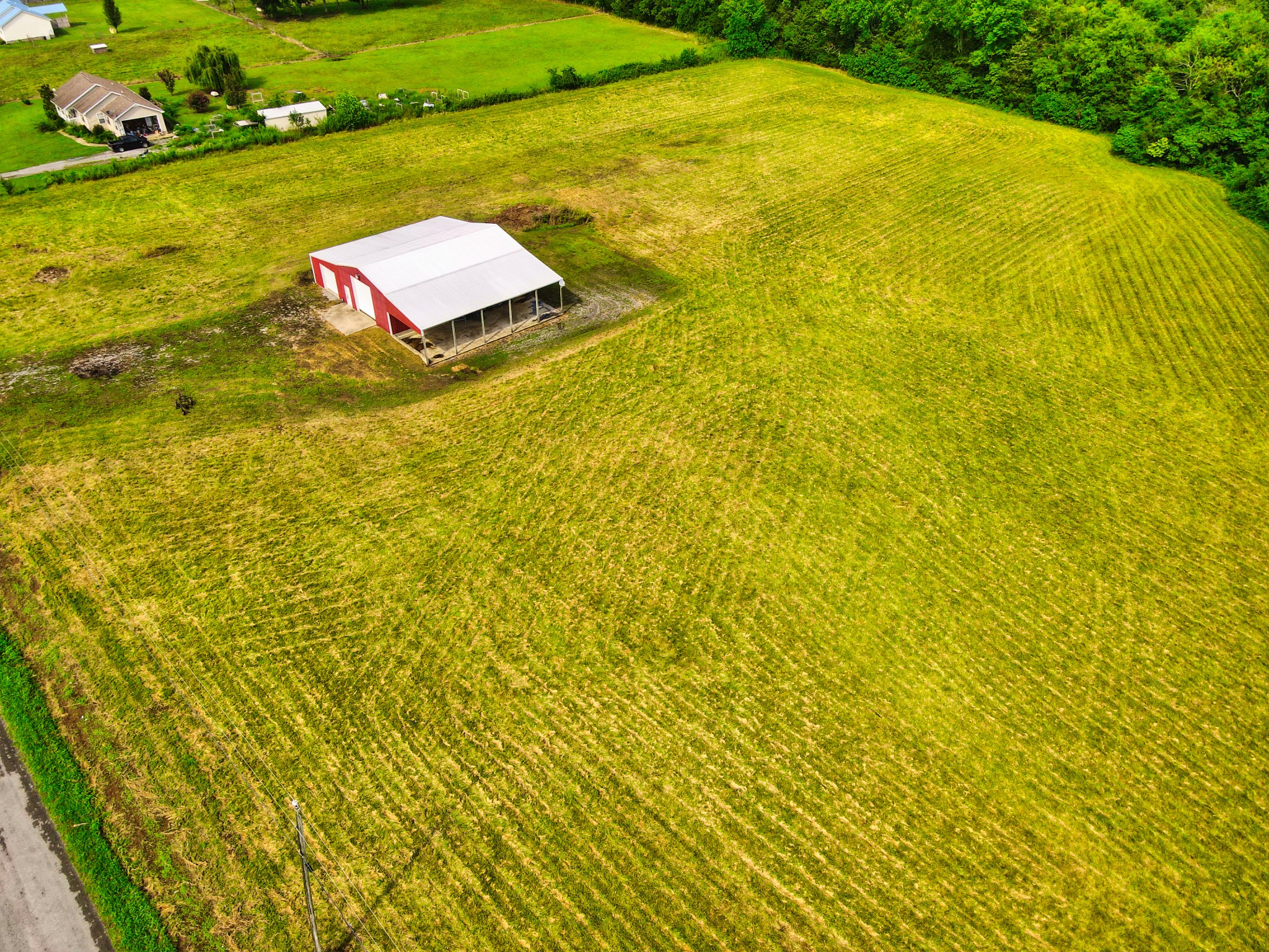 108 County Line Road Bell Buckle, TN 37020 - Photo 9 of 22 a view of yard with swimming pool and outdoor space