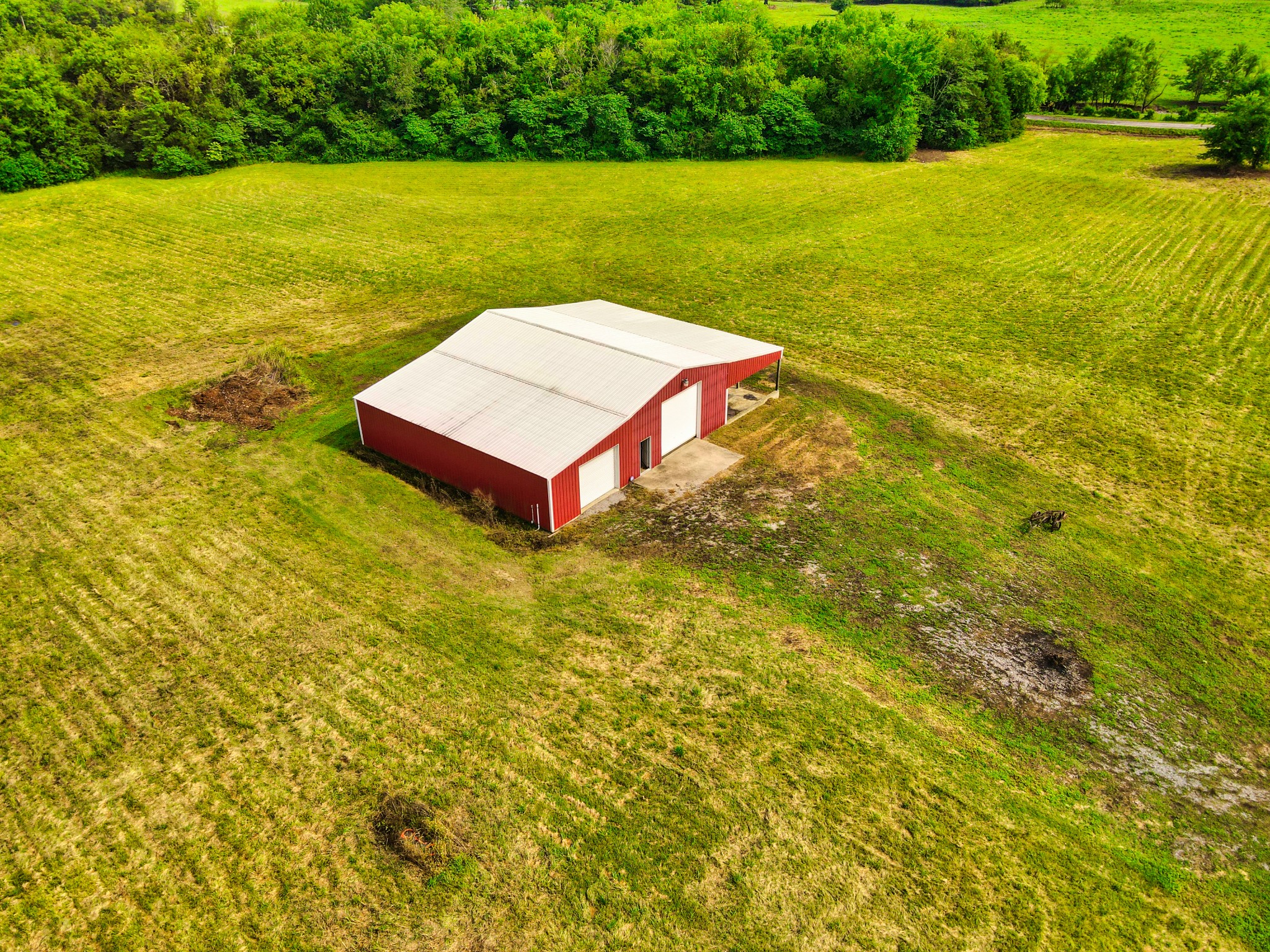 108 County Line Road Bell Buckle, TN 37020 - Photo 10 of 22 a view of a big yard with an outdoor space