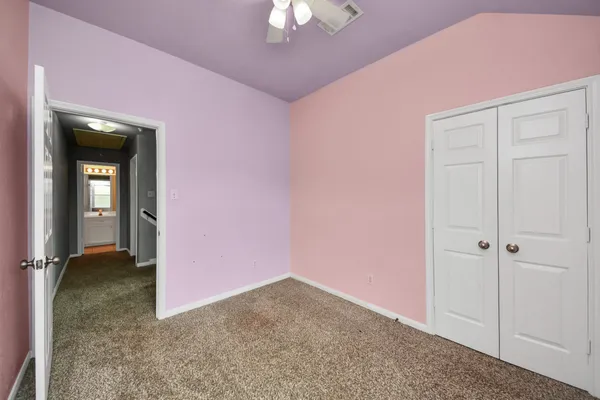 a view of empty room