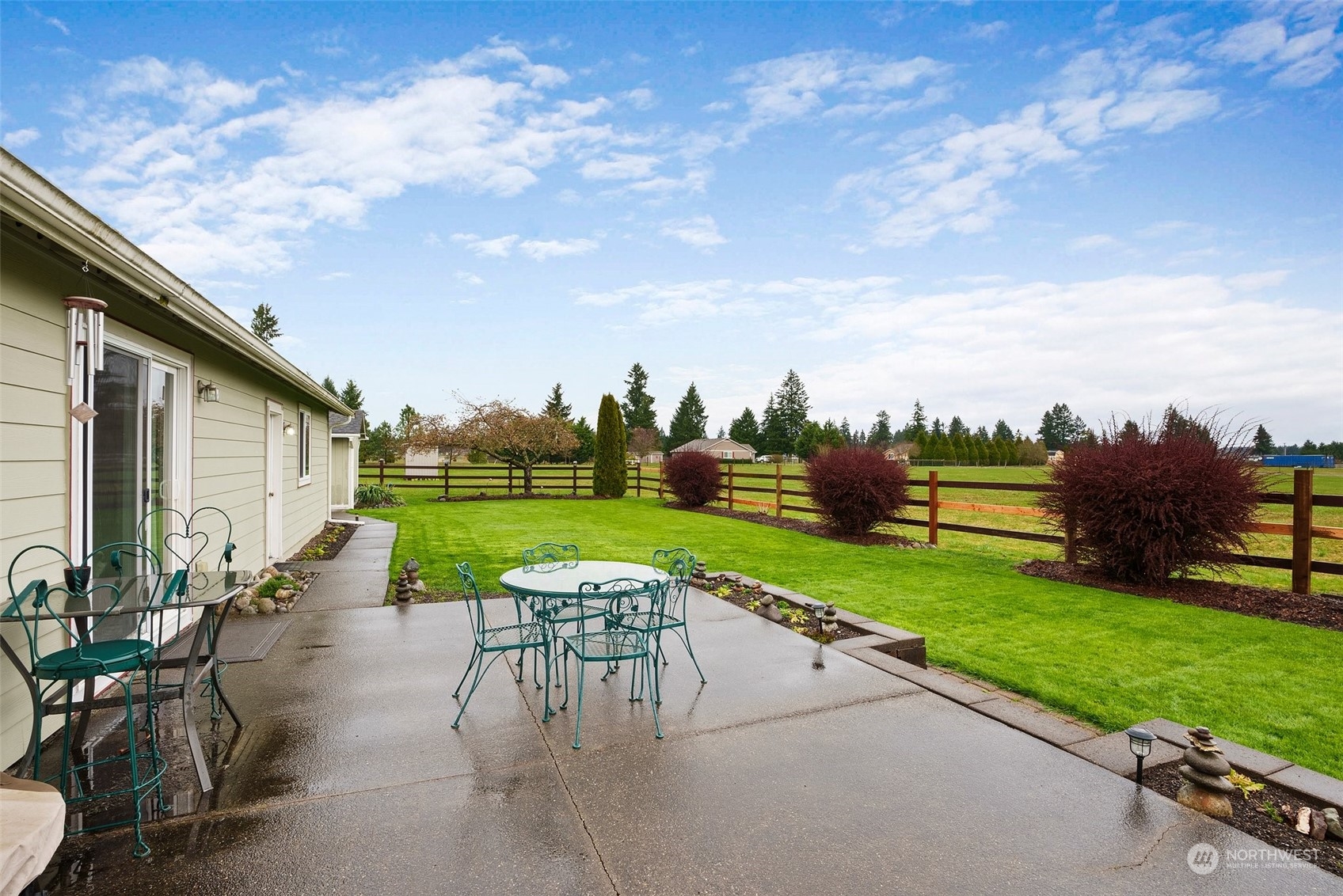 4320 169th Avenue Southwest Rochester, WA 98579 - Photo 7 of 28 an outdoor view with a garden