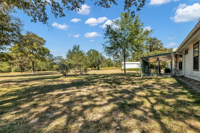 a view of outdoor space with trees