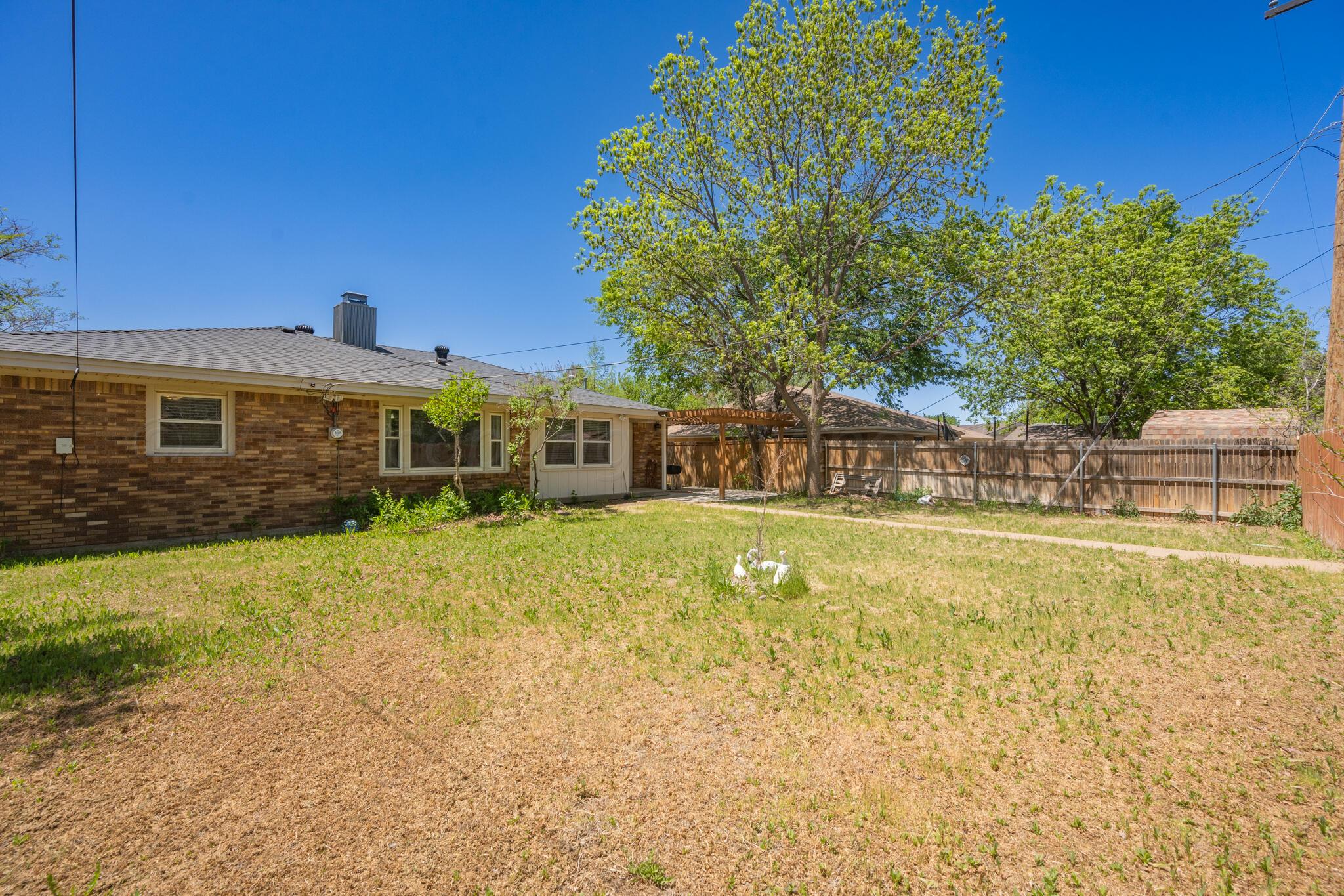 3415 Concord Road Amarillo, TX 79109 - Photo 25 of 26 backyard 3