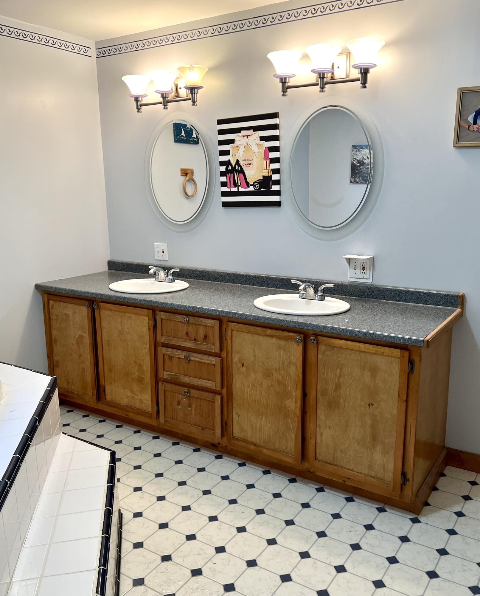 15 Miles Road Seal Cove, ME 04674 - Photo 28 of 64 Double sink in bathroom