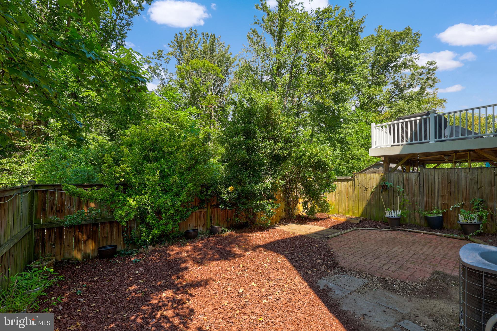 8070 Sleepy View Lane Springfield, VA 22153 - Photo 33 of 35 Oversized End Unit Fenced in Backyard