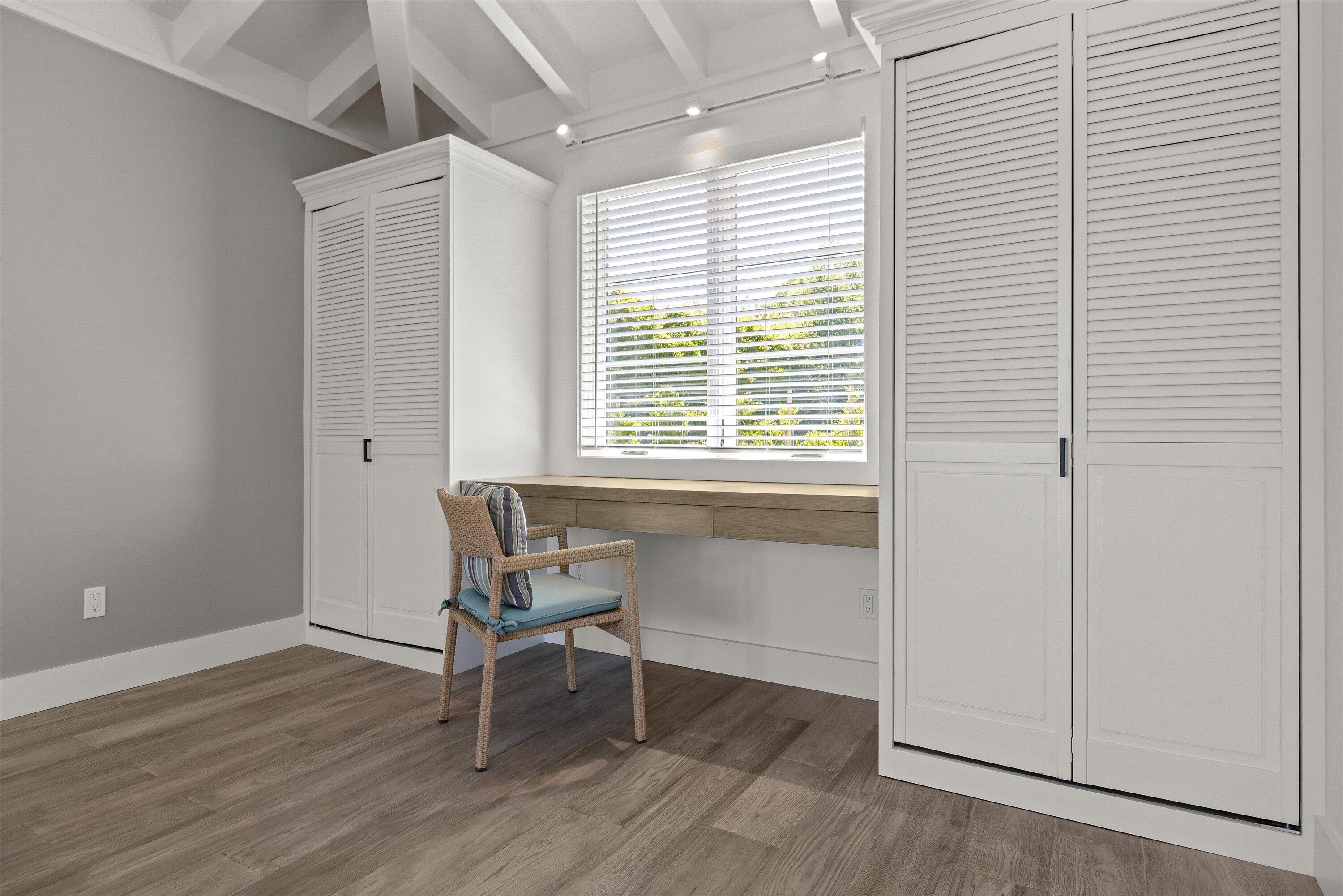 0 East Valley Road Montecito, CA 93108 - Photo 23 of 28 a room that has a window and a table in it