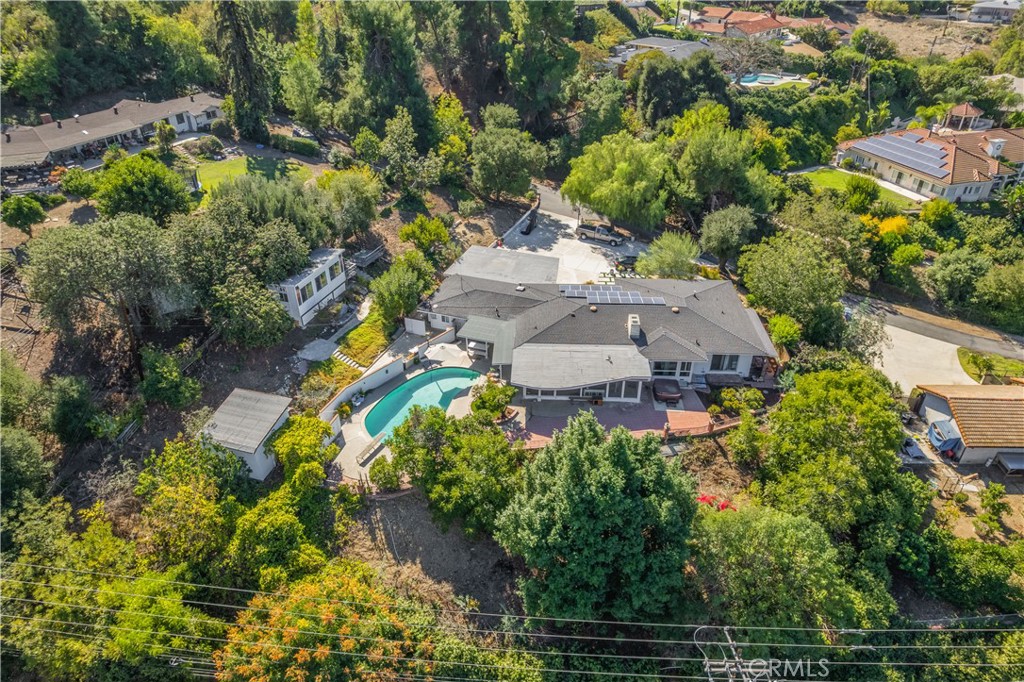 19742 Cameron Avenue Covina, CA 91724 - Photo 46 of 48 an aerial view of a house with a yard swimming pool