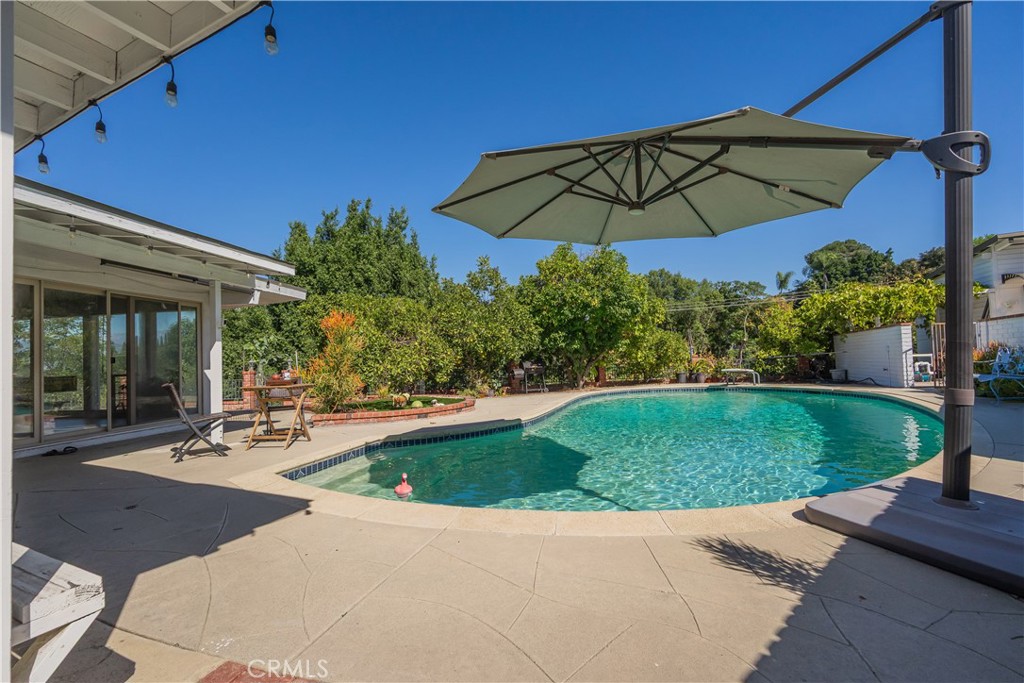 19742 Cameron Avenue Covina, CA 91724 - Photo 47 of 48 a view of pool with lawn chairs under an umbrella