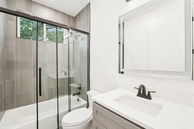 a view of a small space