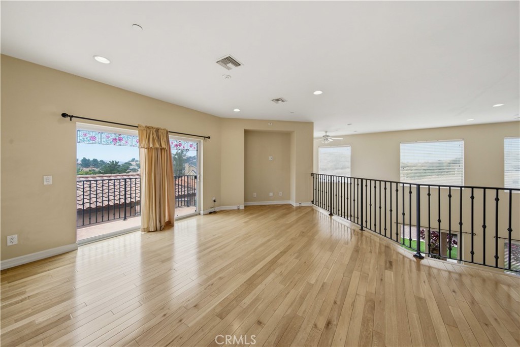 13675 Davenport Road Agua Dulce, CA 91390 - Photo 24 of 51 large upstairs living area/loft with balcony