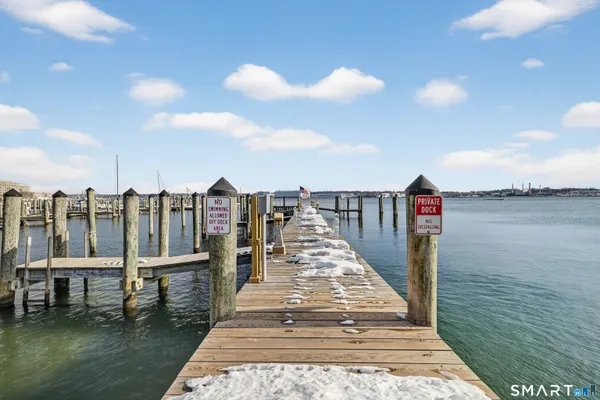 a view of a lake and outdoor space