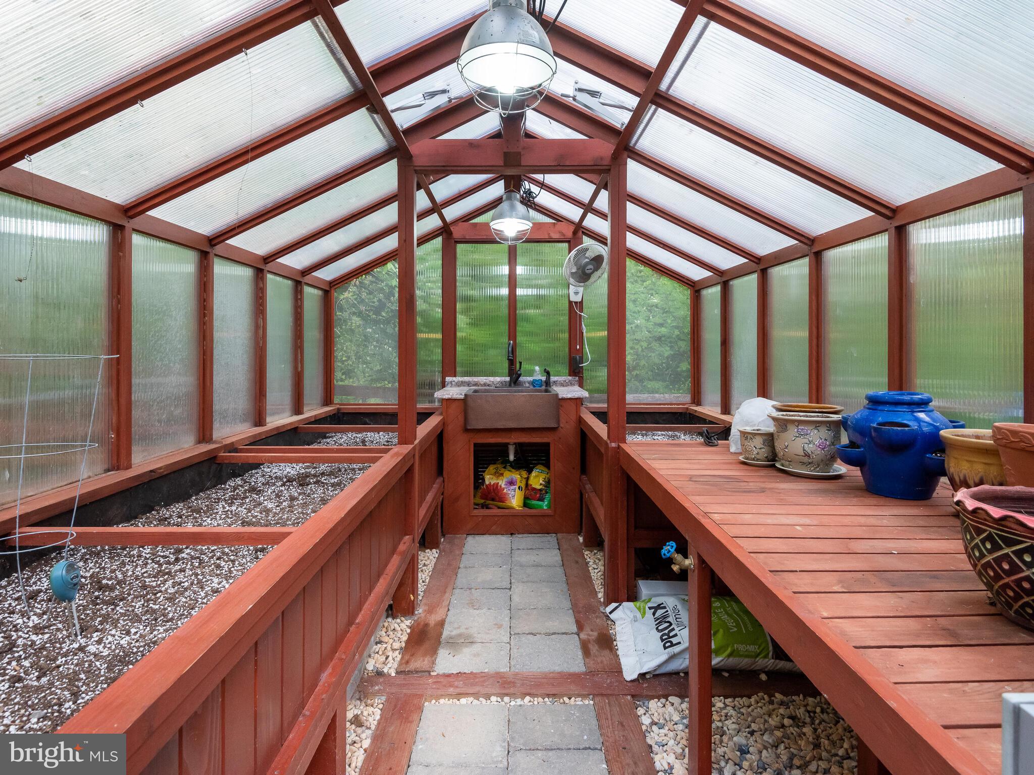 1354 Skelp Level Road Downingtown, PA 19335 - Photo 55 of 76 Inside Green House, View from Patio