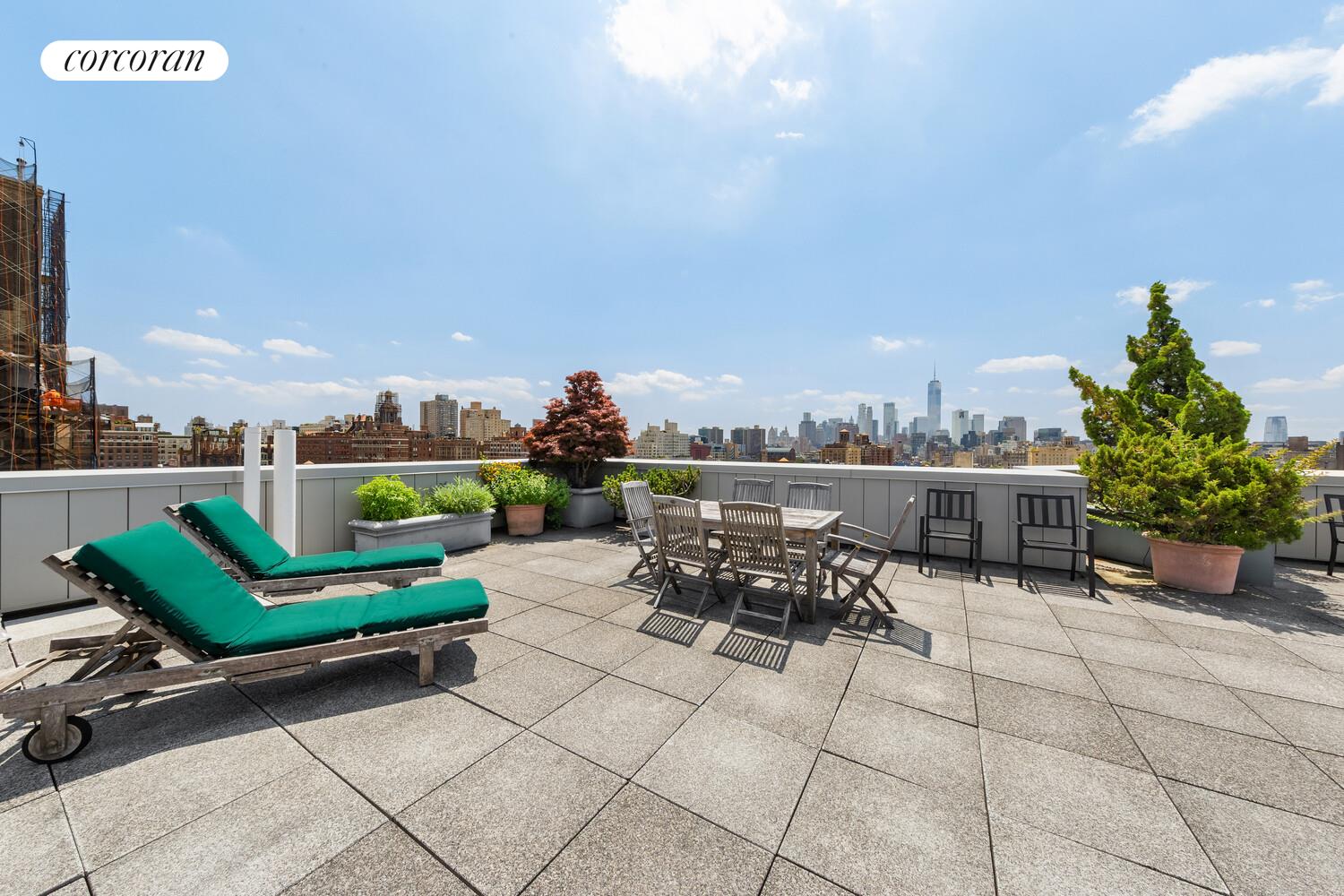 79 West 12th Street, Unit 3B Manhattan, NY 10011 - Photo 6 of 8 a view of a chairs and tables in the terrace