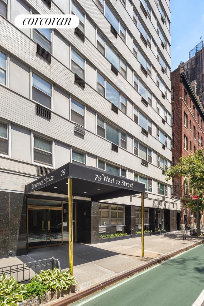 79 West 12th Street, Unit 3B Manhattan, NY 10011 - Photo 7 of 8 a view of a building with a street