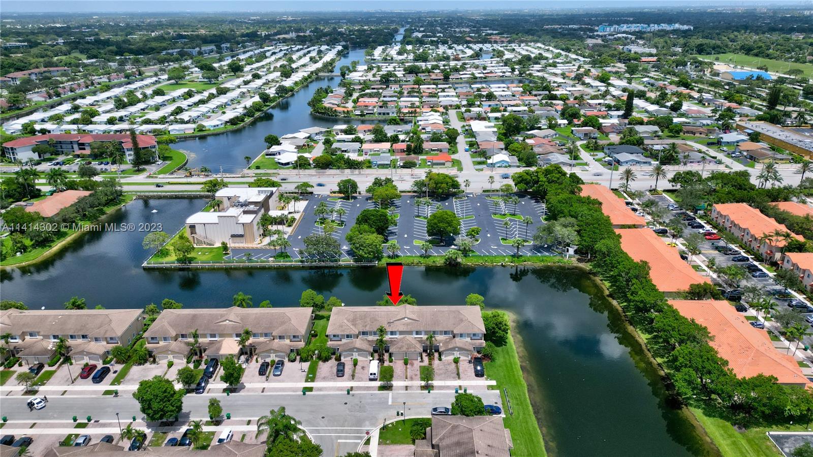 5894 Abbey Road Tamarac, FL 33321 - Photo 41 of 48 an aerial view of a city