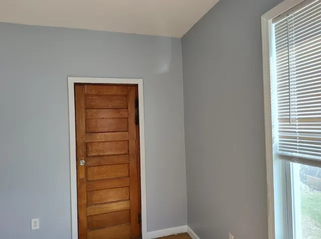 a view of walk in closet