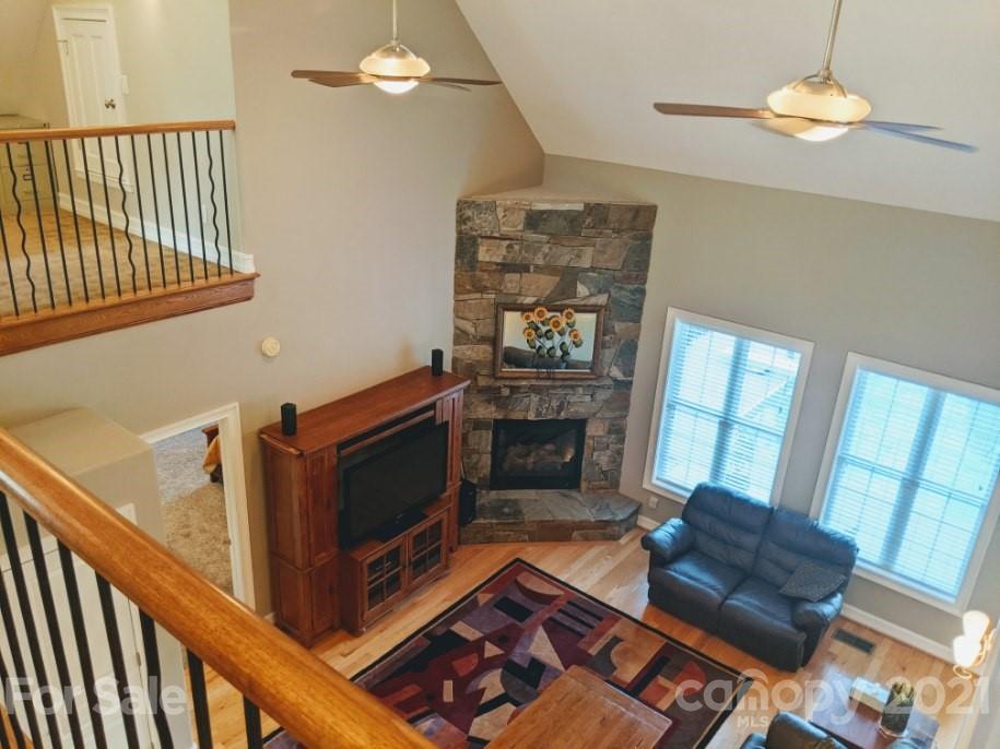 259 Beechtree Circle Rutherfordton, NC 28139 - Photo 7 of 48 a living room with furniture and a fireplace