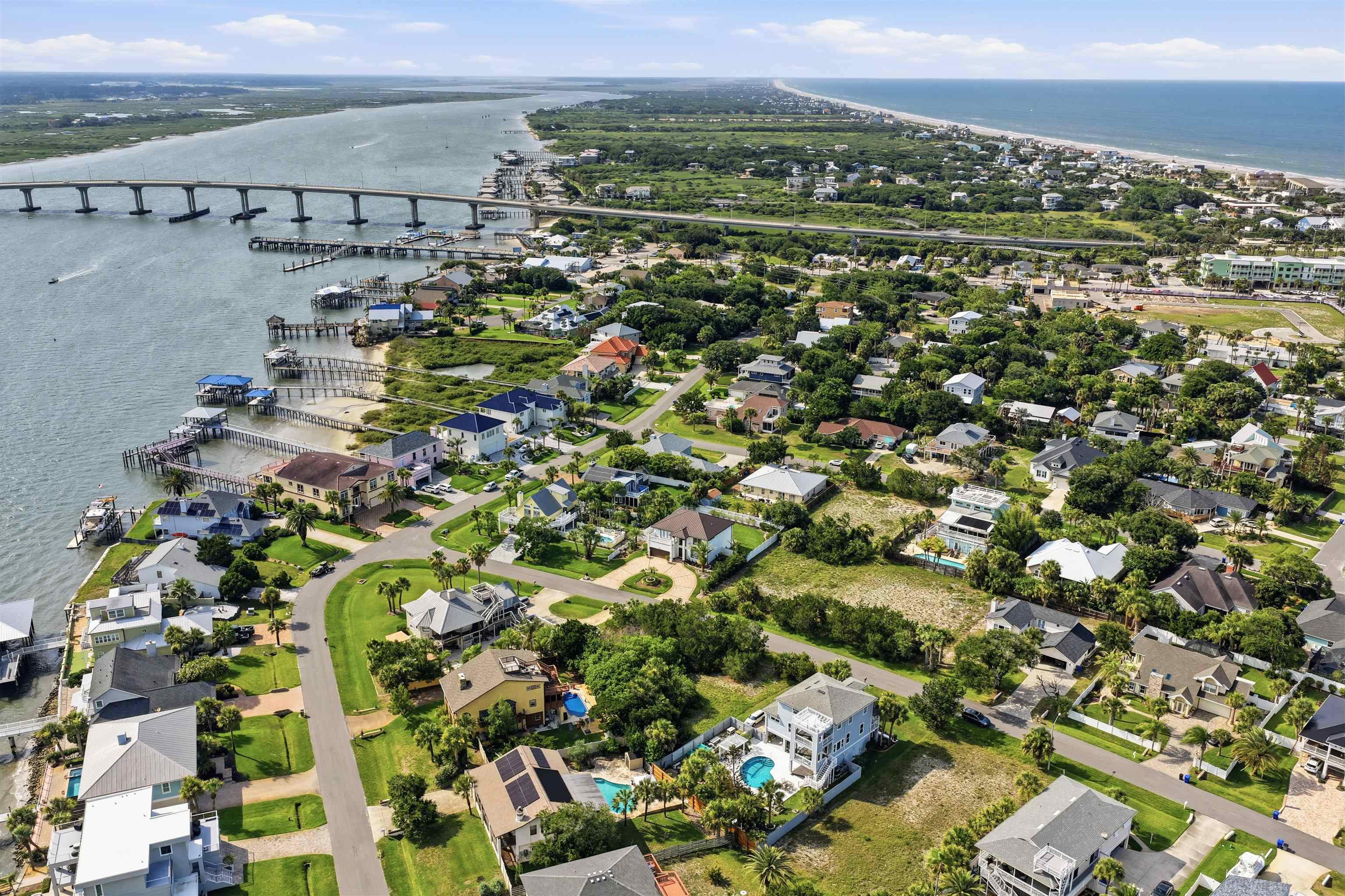 203 Sea Turtle Way St. Augustine, FL 32084 - Photo 18 of 22 an aerial view of a city