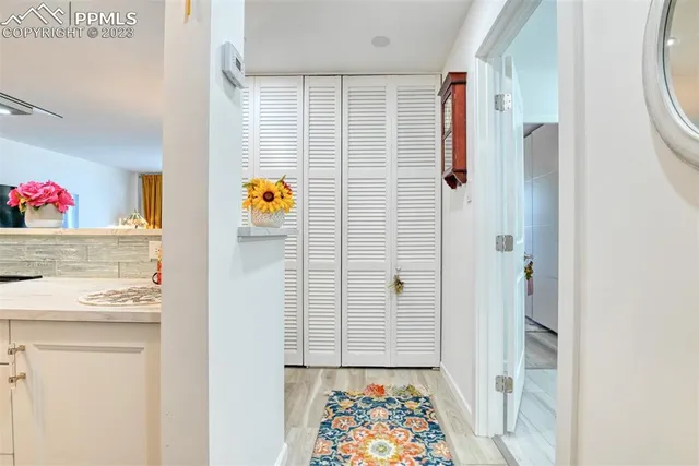 a bathroom with a sink and a shower