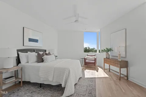 a room with a window