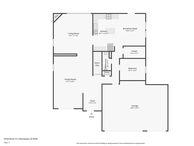 $375,000 | 10104 N Trail, Indianapolis, IN 46234