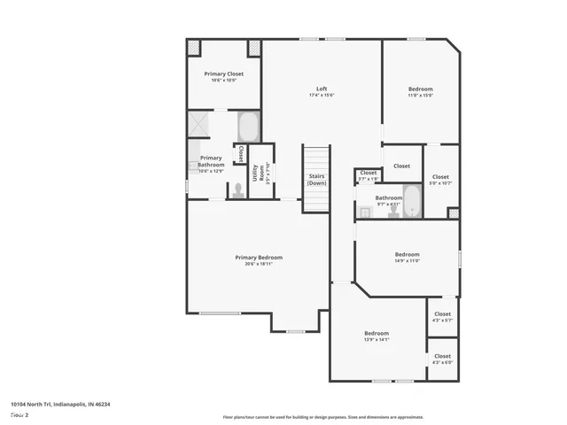 $375,000 | 10104 N Trail, Indianapolis, IN 46234