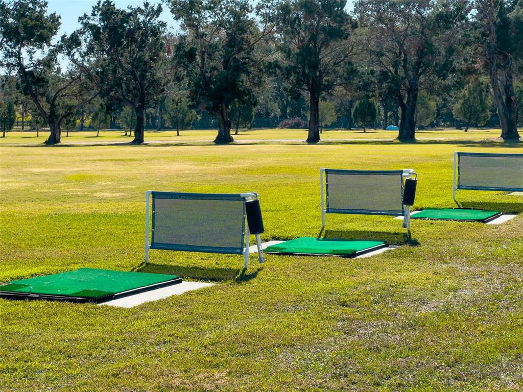 29129 Johnston Road, Unit 2557 Dade City, FL 33523 - Photo 10 of 13 a view of a swimming pool with an outdoor space and seating area