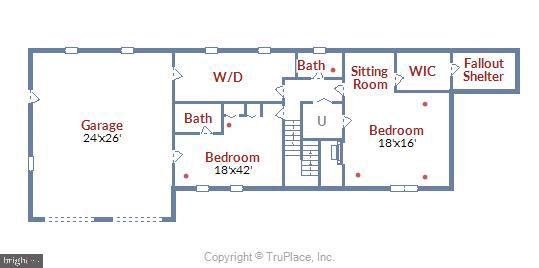 13216 Compton Road Clifton, VA 20124 - Photo 79 of 79 Lower level floor plan