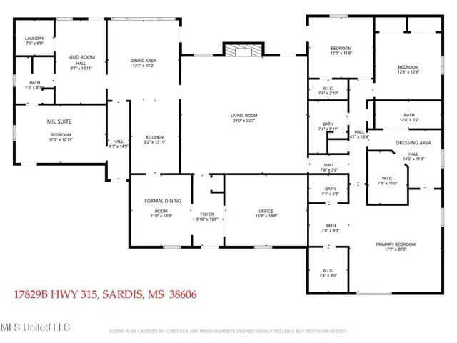 $399,900 | 17829 B Highway 315, Sardis, MS 38666