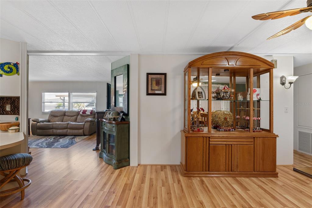 175 Martinique Road North Port, FL 34287 - Photo 11 of 82 a view of a living room and a wooden floor