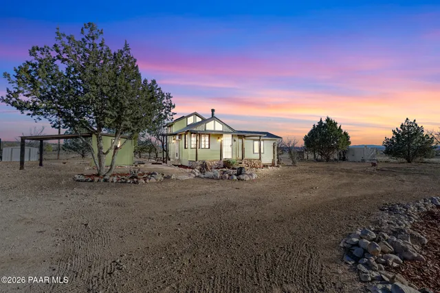 a view of a porch with a rug