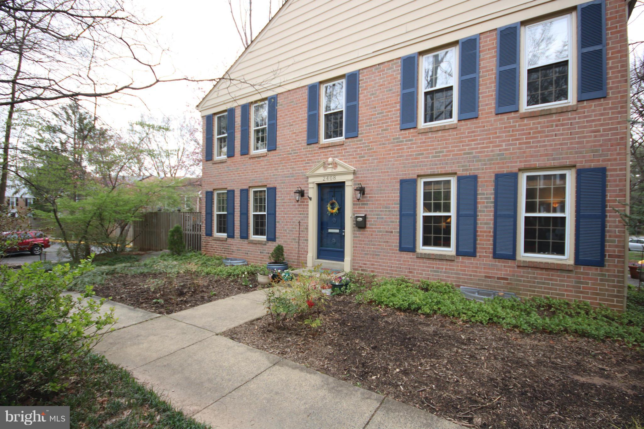 2408 Albot Road Reston, VA 20191 - Photo 2 of 29 Enjoy private walkway to your front door
