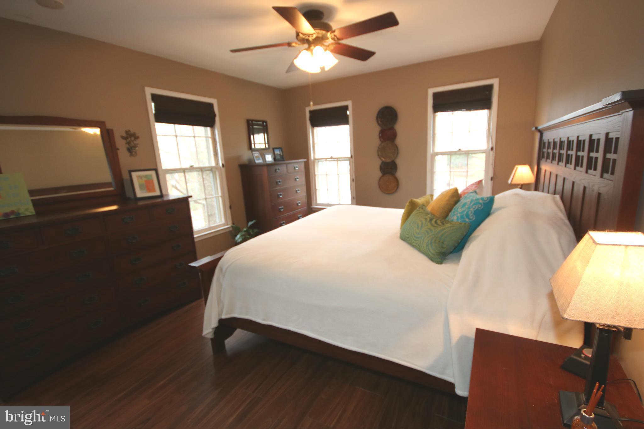 2408 Albot Road Reston, VA 20191 - Photo 14 of 29 Master bedroom with ceiling fan