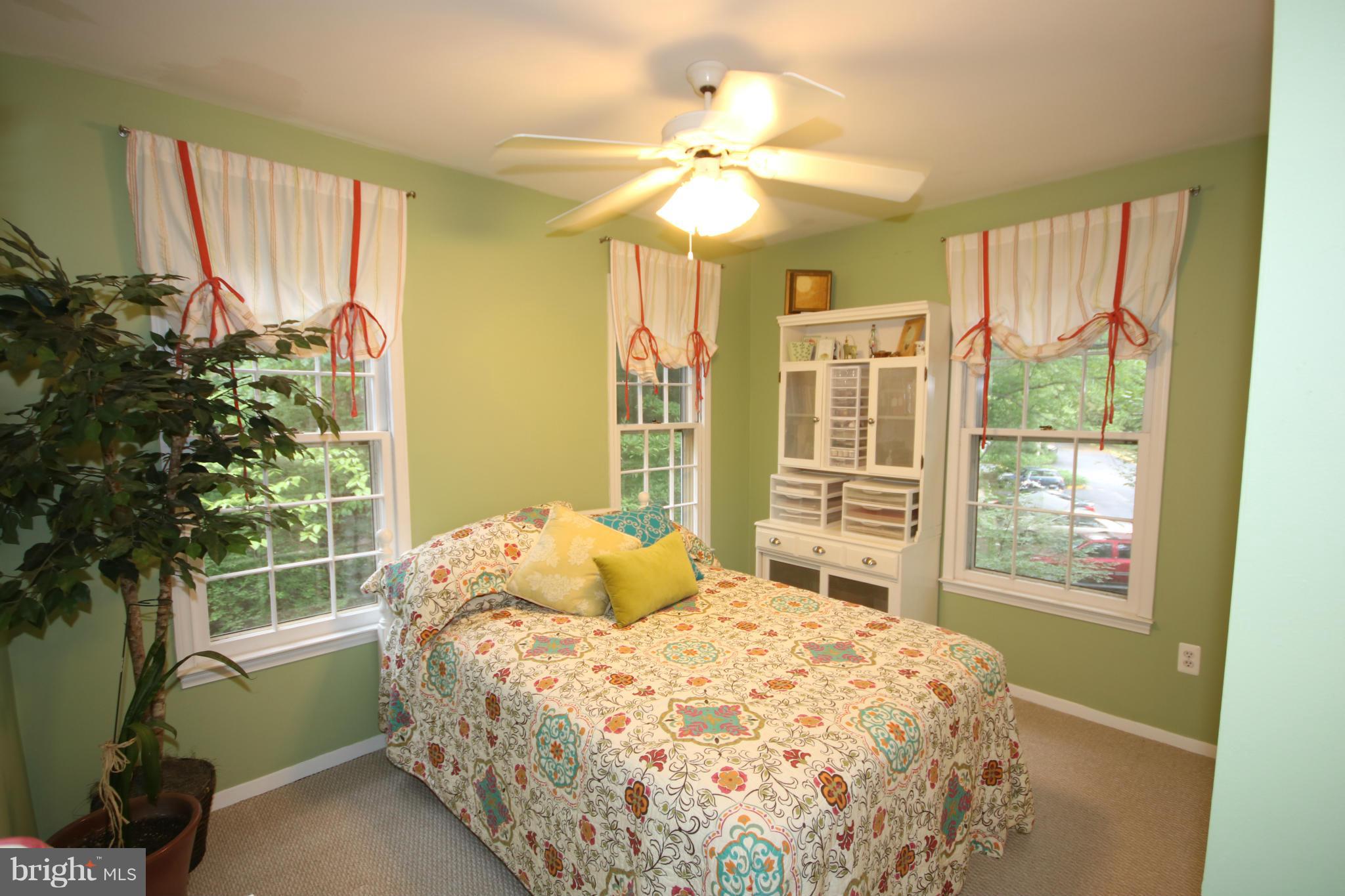 2408 Albot Road Reston, VA 20191 - Photo 19 of 29 3rd bedroom on upper level with ceiling fan