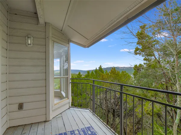 a view of balcony