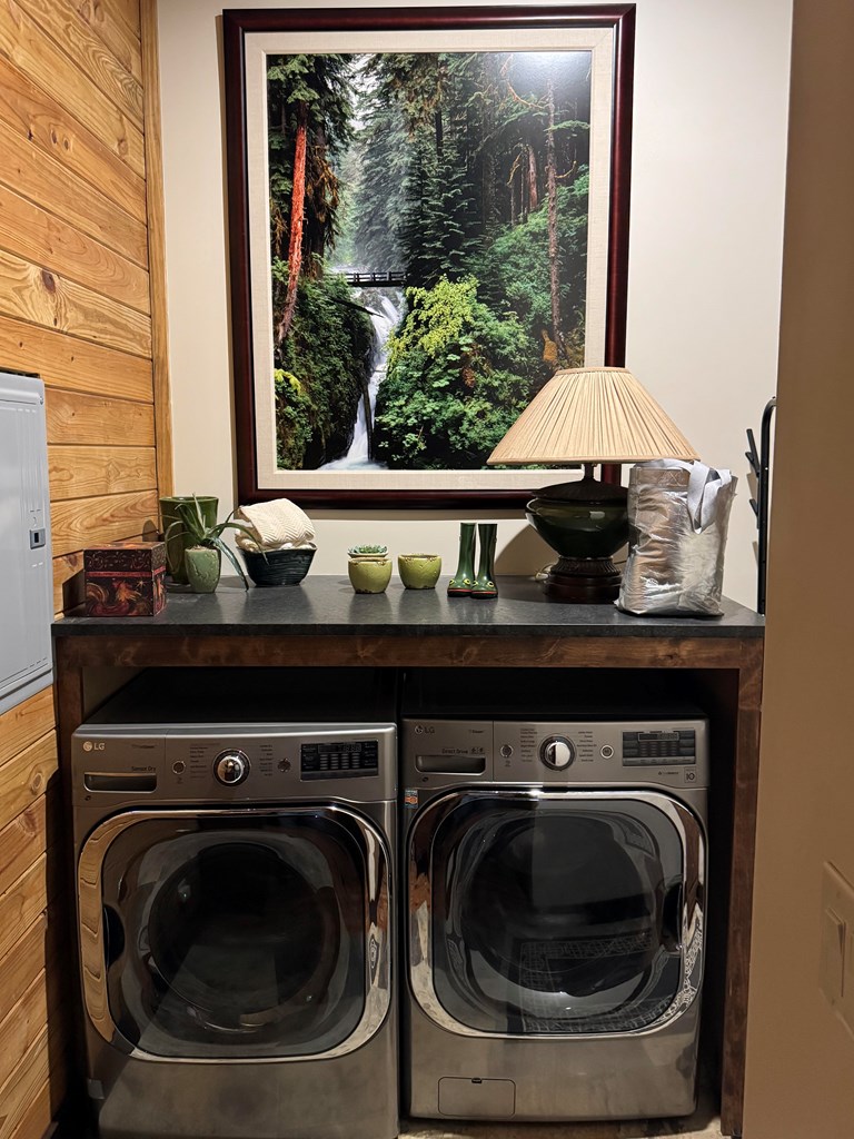 772 Luckenbach Road Fredericksburg, TX 78624 - Photo 39 of 87 a view of washer and dryer in a utility room