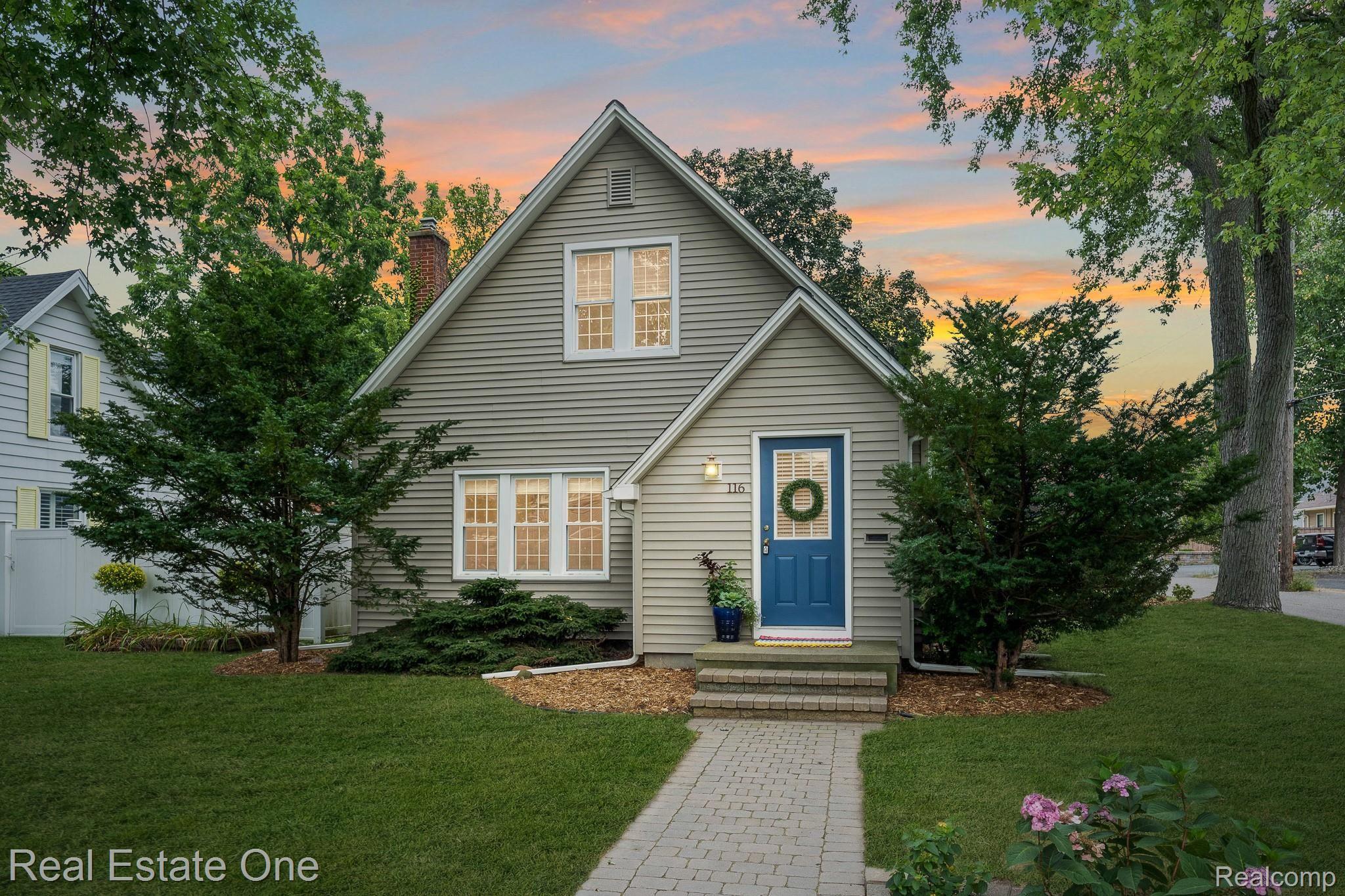 116 Albertson Street Rochester, MI 48307 - Photo 1 of 29 116 Albertson Twilight Front Photo