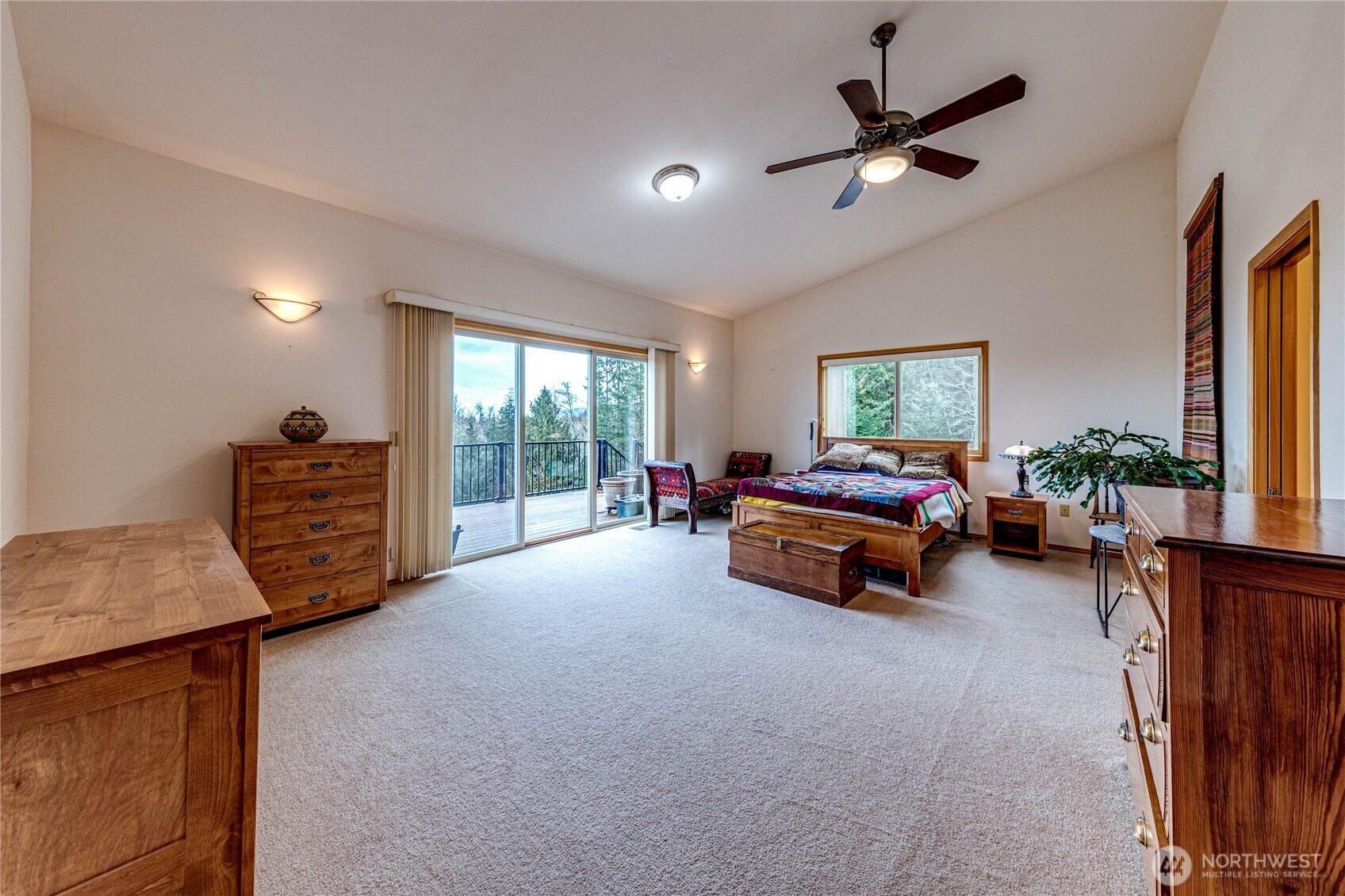 273 Harbor Heights Road Port Angeles, WA 98362 - Photo 23 of 40 a bed room with furniture and a window