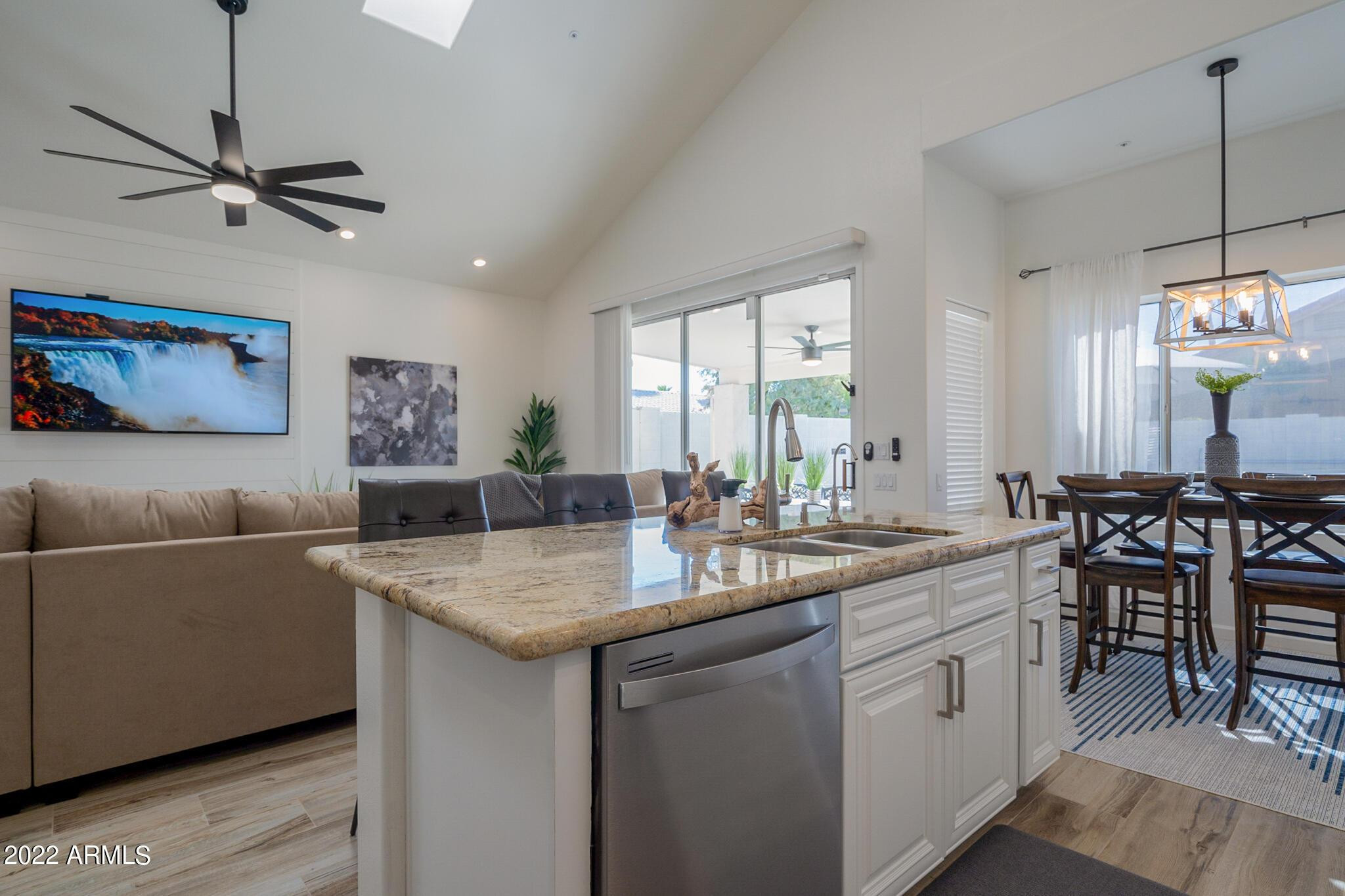 8661 East Gail Road Scottsdale, AZ 85260 - Photo 16 of 49 a kitchen with a counter space a sink and appliances