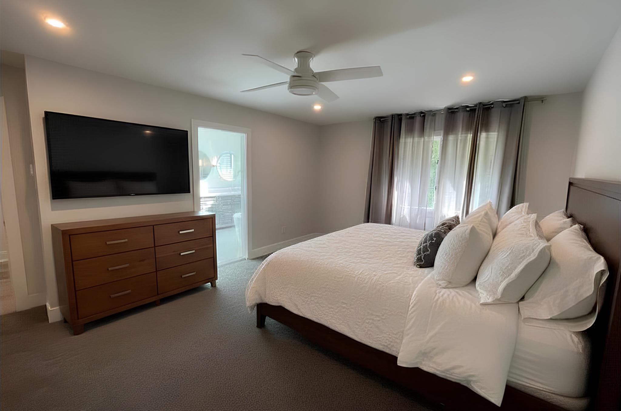 316 Fox Run Exton, PA 19341 - Photo 10 of 21 a bedroom with a bed and a flat screen tv