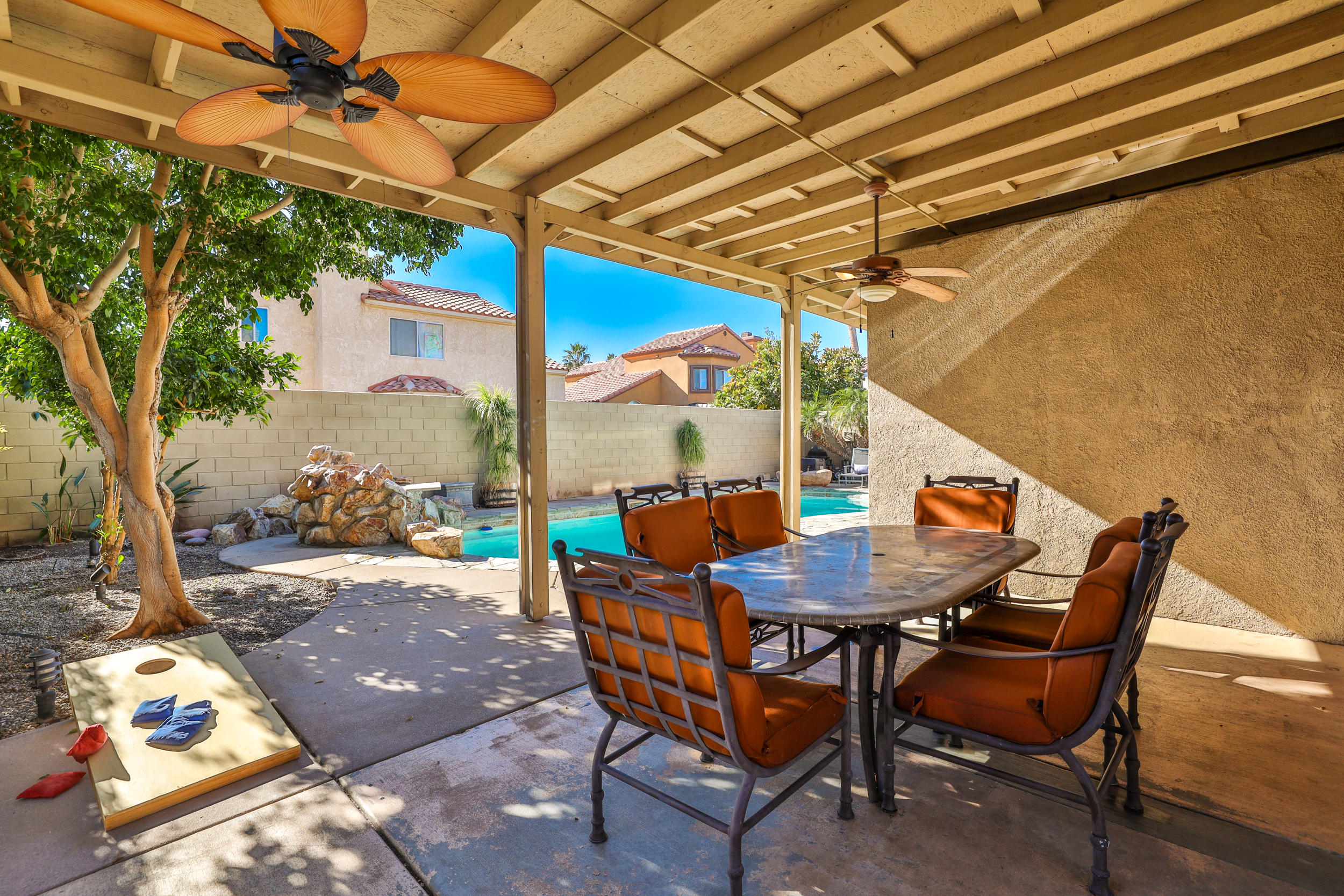 80721 Sycamore Lane Indio, CA 92201 - Photo 30 of 35 a view of an outdoor space with furniture