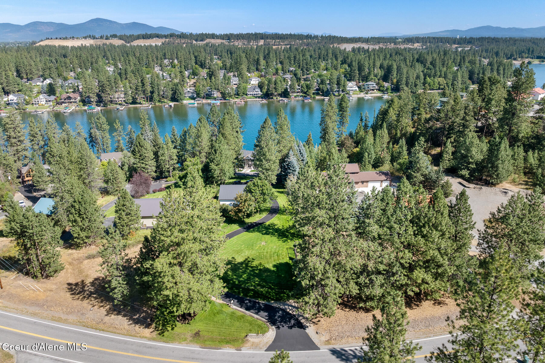 7265 West Otter Bay Road Coeur D'Alene, ID 83814 - Photo 16 of 83 Aerial_7265WOtterBayRd-8