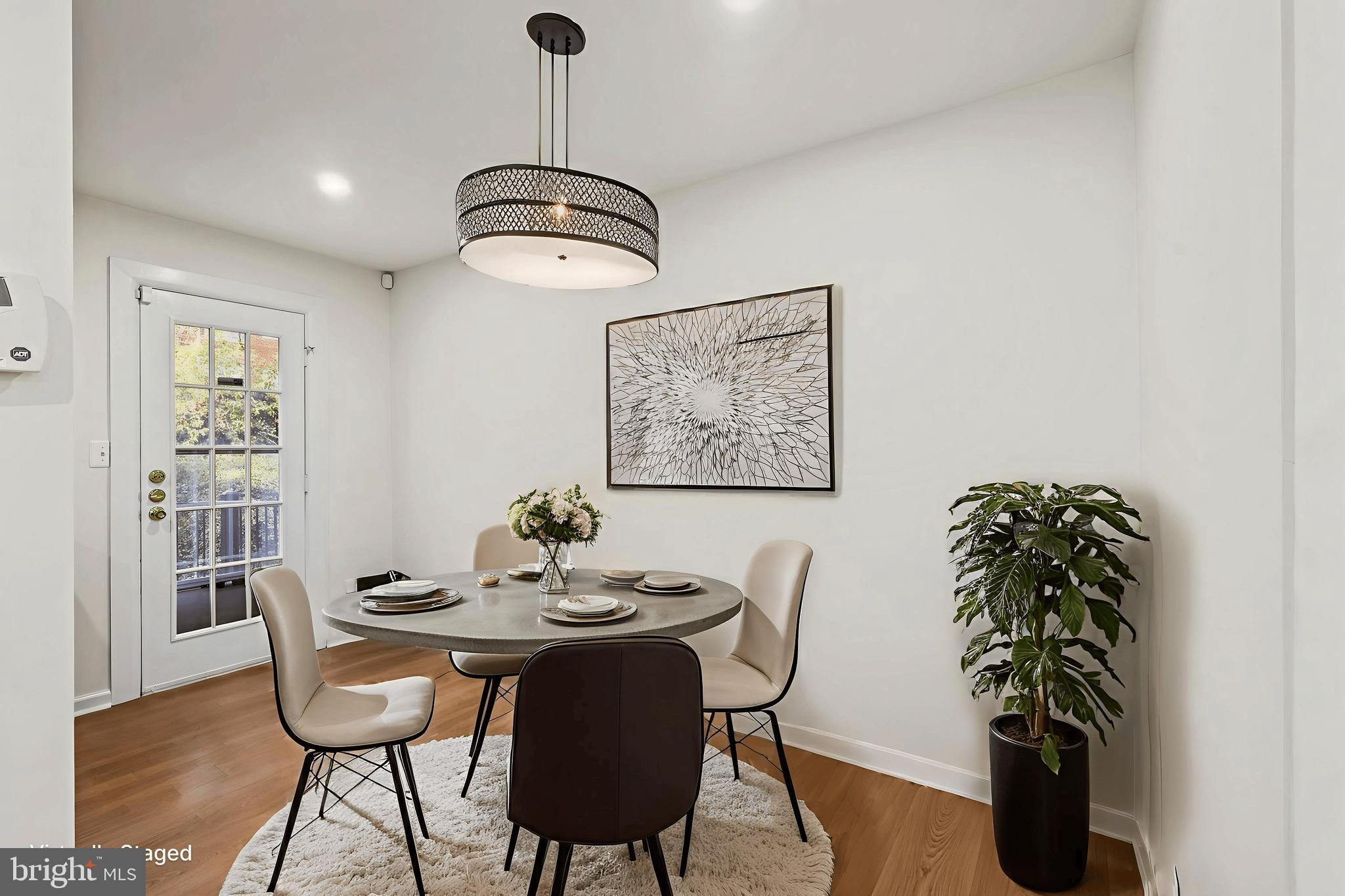 4619 28th Road South, Unit C Arlington, VA 22206 - Photo 5 of 31 a dining room with furniture and window