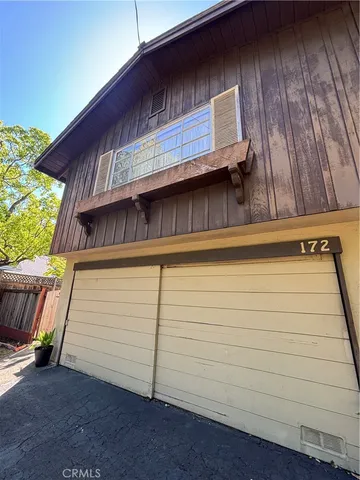 a view of front door of house