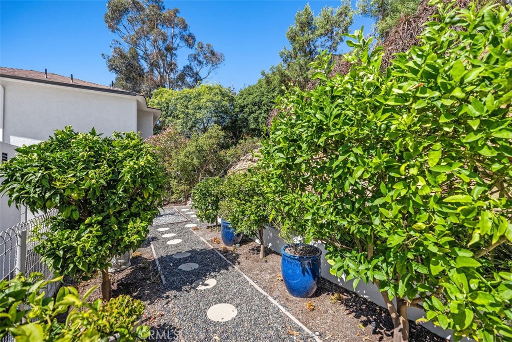 2142 Ruby Place Laguna Beach, CA 92651 - Photo 29 of 34 a view of a backyard with chair and potted plants