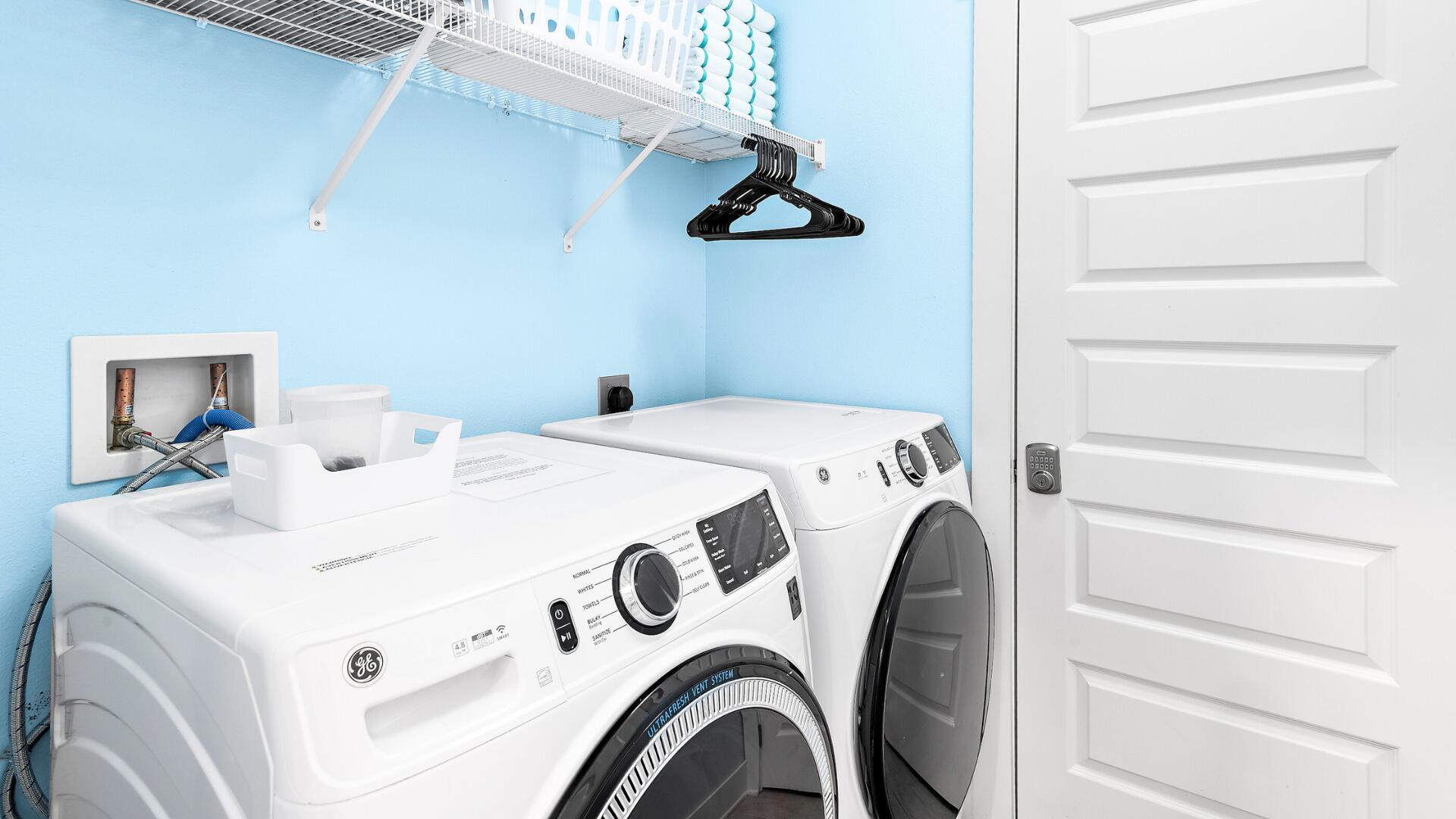 53 East E Pine, Unit A Inlet Beach, FL 32461 - Photo 16 of 59 a utility room with dryer and washer