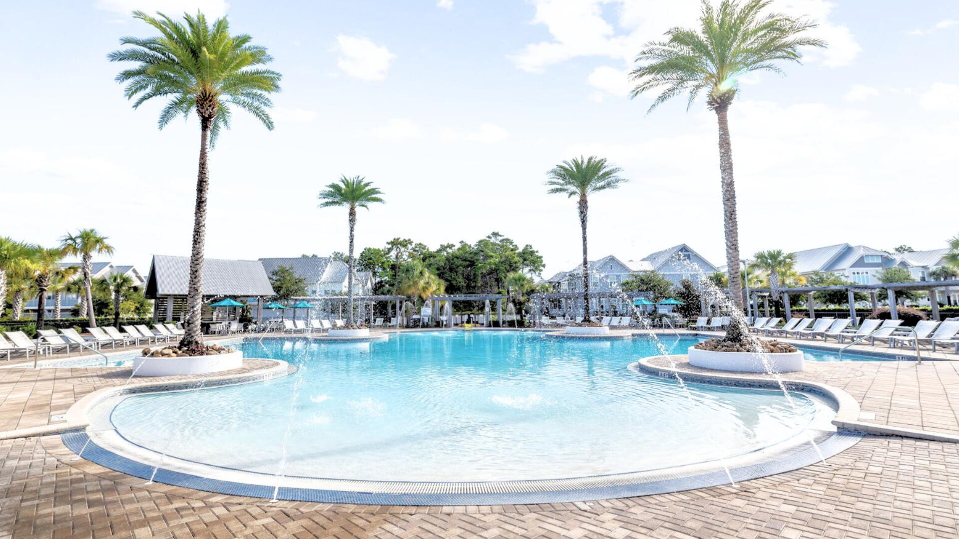 53 East E Pine, Unit A Inlet Beach, FL 32461 - Photo 37 of 59 a view of a lake with outdoor space