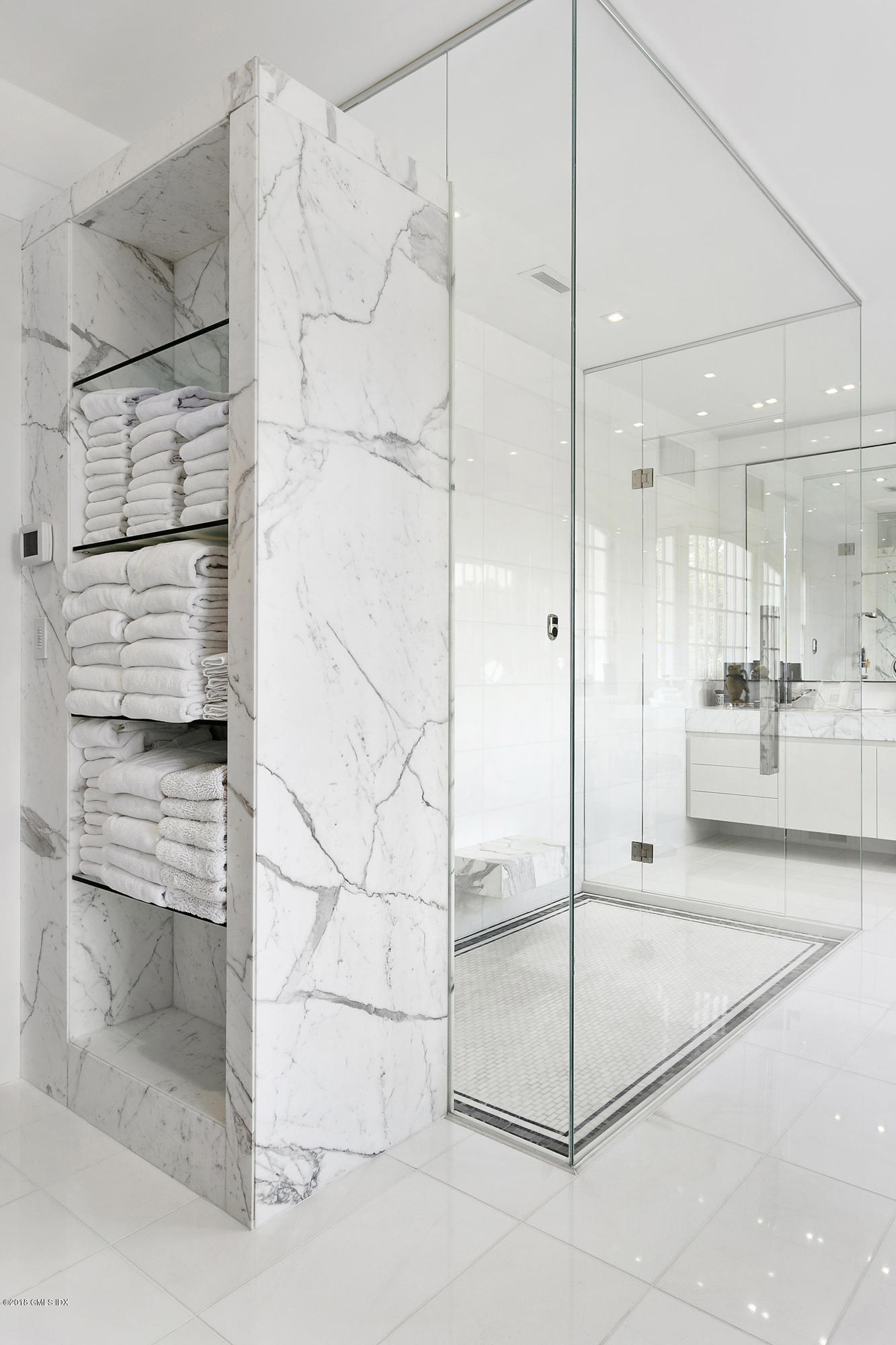 Undisclosed Address Greenwich, CT 06831 - Photo 20 of 23 a bathroom with a shower and a sink