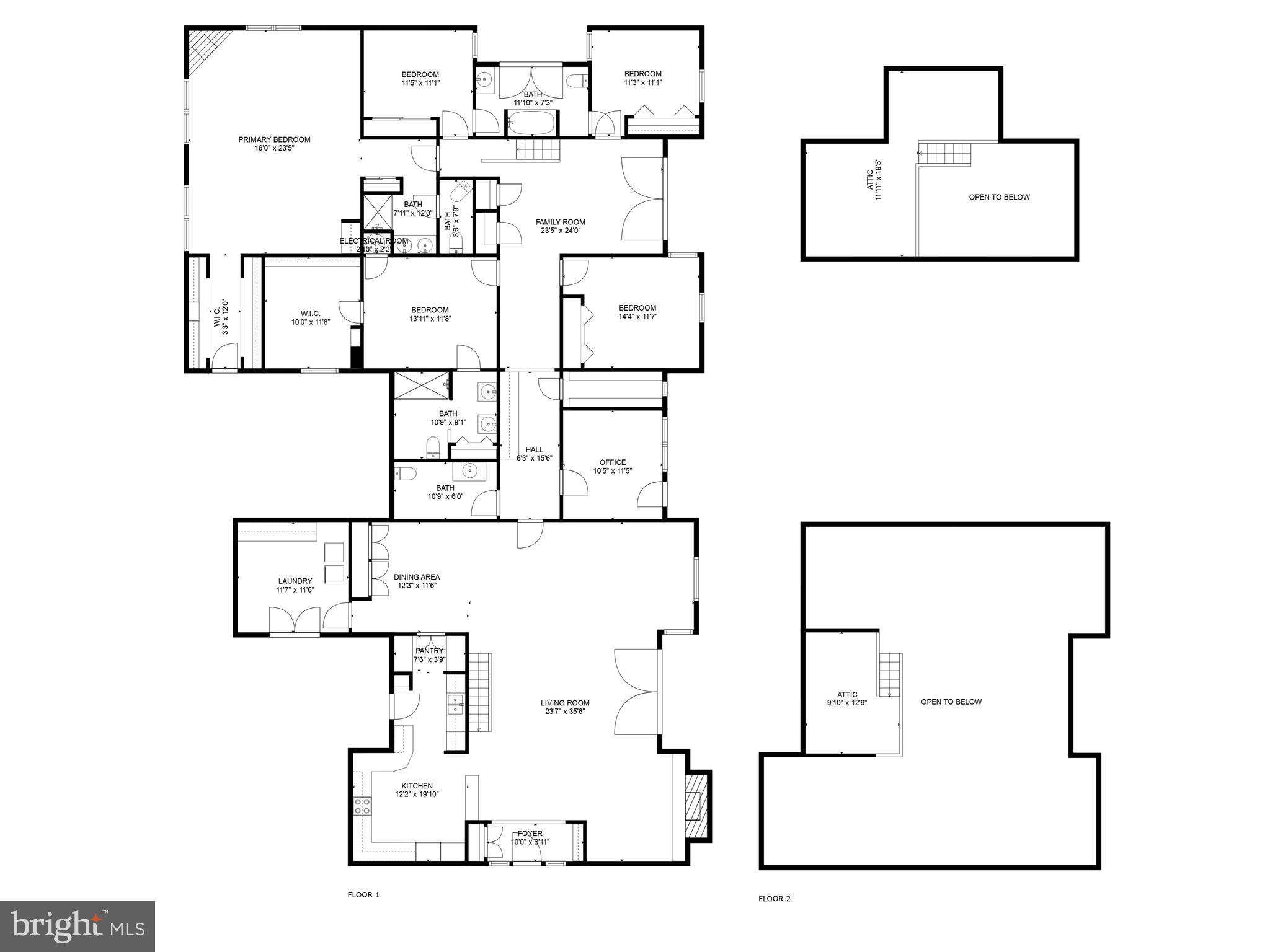 2436 Warm Springs Road Shenandoah Junction, WV 25442 - Photo 123 of 123 Floor plan of main house