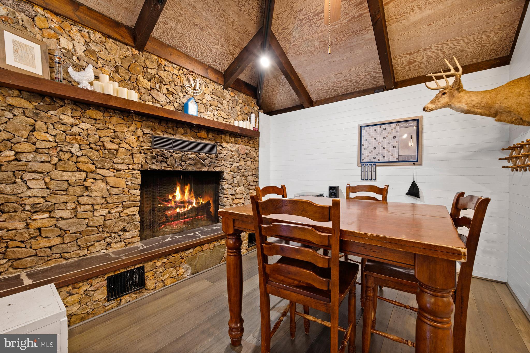 2436 Warm Springs Road Shenandoah Junction, WV 25442 - Photo 17 of 123 Stone fireplace